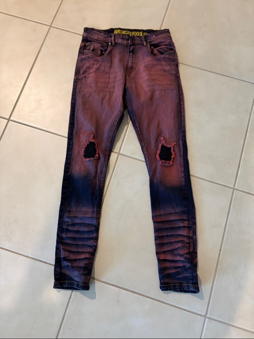 Men’s American rogue sz 34 purple 1375